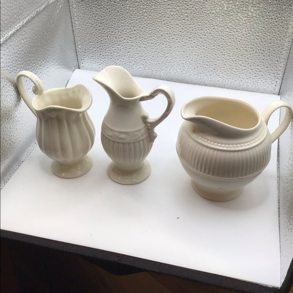 NWOT Three Beautiful Ceramic Creamers